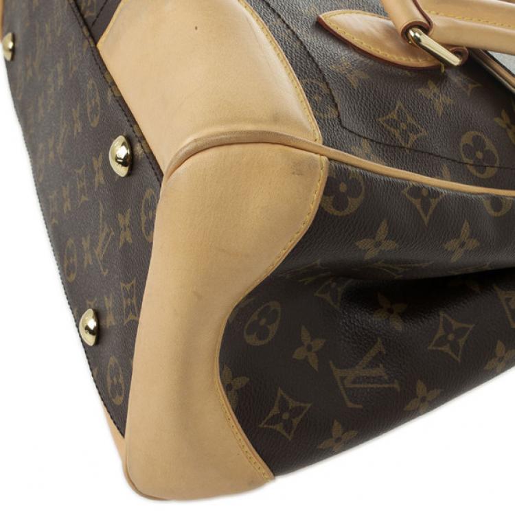 Pre Owned Louis Vuitton Monogram Canvas Beverly Satchel GM