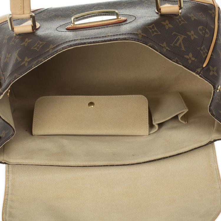 Pre Owned Louis Vuitton Monogram Canvas Beverly Satchel GM