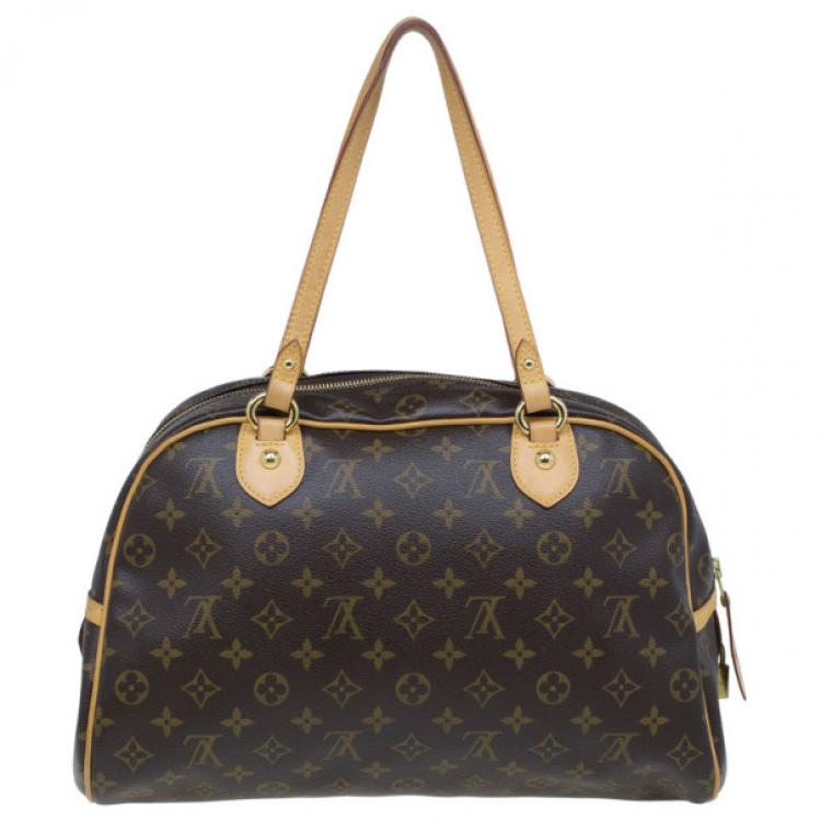 Pre Owned Louis Vuitton Monogram Canvas Montorgueil Tote GM