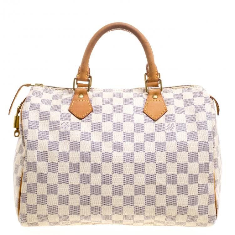 Shop Louis Vuitton DAMIER AZUR Speedy 30 by Bellaris