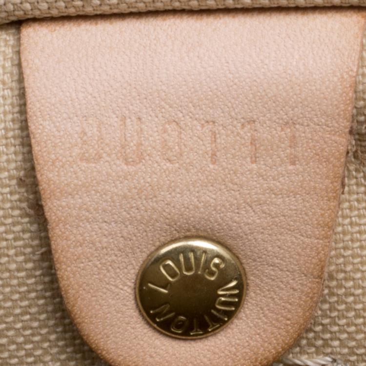 Pre Owned Louis Vuitton Damier Azur Canvas Speedy 30