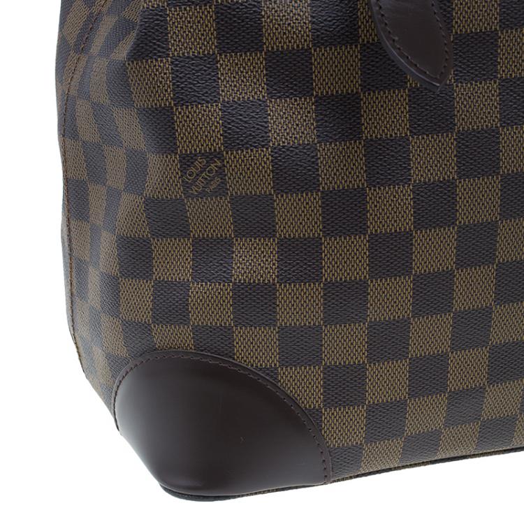 Pre Owned Louis Vuitton Damier Ebene Canvas Hampstead MM Tote
