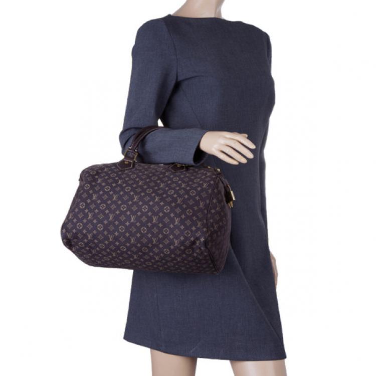 Sac Louis Vuitton Speedy 30 en tissu monogram Idylle