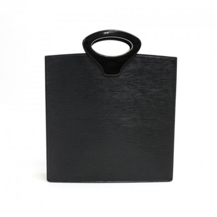 Pre Owned Louis Vuitton Noir Epi Leather Ombre Bag