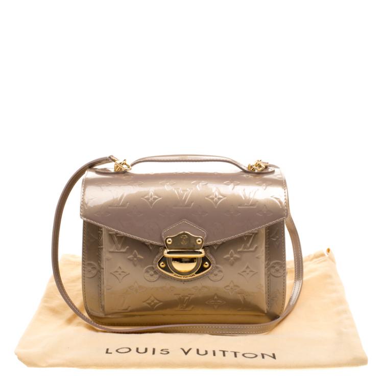 مملوكة مسبقًا Louis Vuitton Beige Poudre Monogram Vernis Romaine Bag