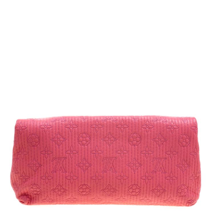 pink louis vuitton clutch