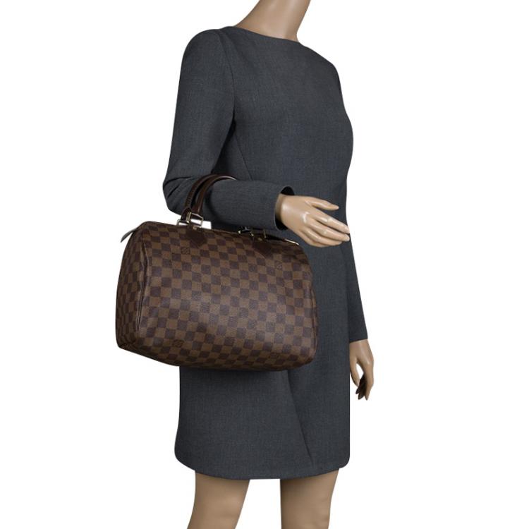 مملوكة مسبقًا Louis Vuitton Damier Ebene Canvas Speedy 30