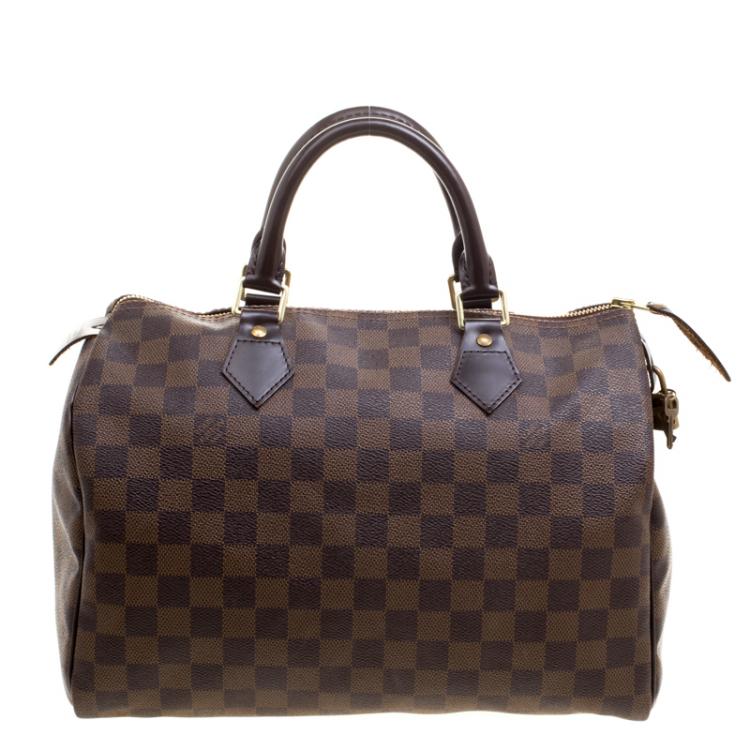 مملوكة مسبقًا Louis Vuitton Damier Ebene Canvas Speedy 30