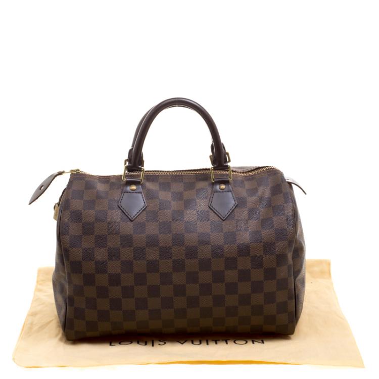 مملوكة مسبقًا Louis Vuitton Damier Ebene Canvas Speedy 30