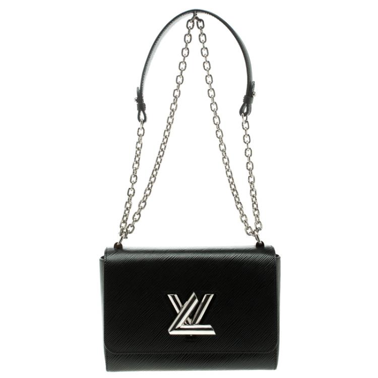Twist MM Chain Bag - Luxury Epi Leather Black