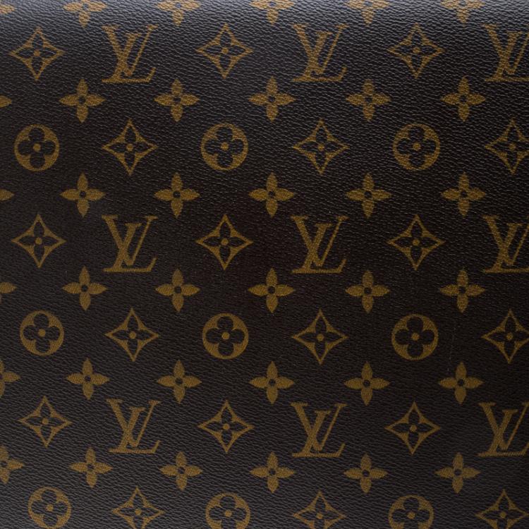 Pre Owned Louis Vuitton Monogram Canvas Sleeve Laptop Case 15