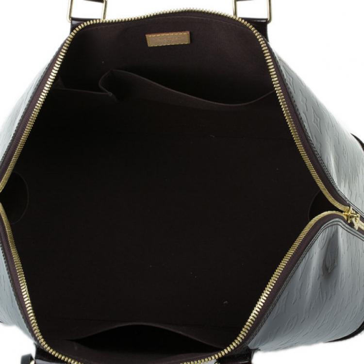 Pre Owned Louis Vuitton Amarante Monogram Vernis Alma GM XL