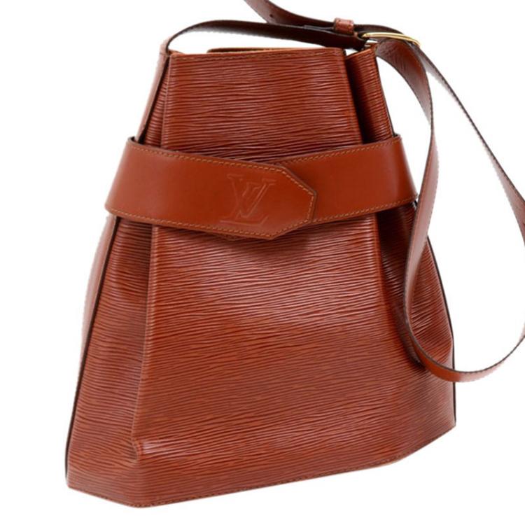 Louis Vuitton Vintage - Epi Sac Depaule Bag - Brown - Leather and