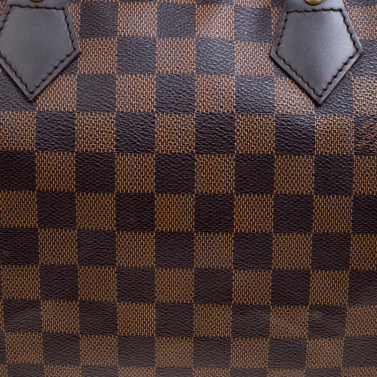 Pre Owned Louis Vuitton Damier Ebene Canvas Speedy 30