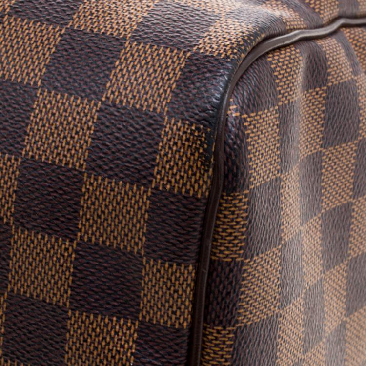 Pre Owned Louis Vuitton Damier Ebene Canvas Speedy 30