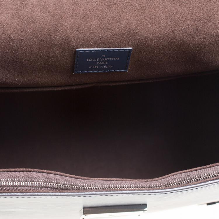 مملوكة مسبقًا Louis Vuitton Saphir Epi Leather Cluny MM Bag