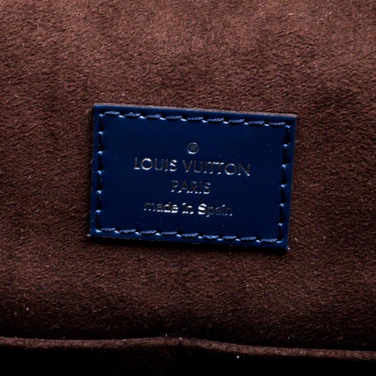 مملوكة مسبقًا Louis Vuitton Saphir Epi Leather Cluny MM Bag