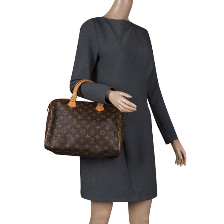 Pre Owned Louis Vuitton Monogram Canvas Speedy 30