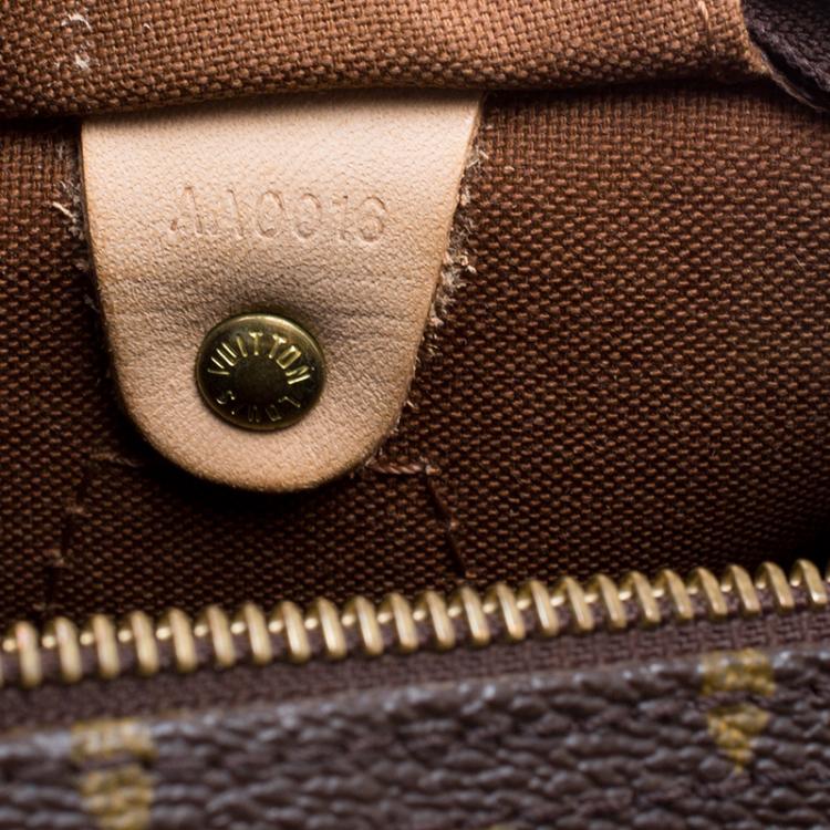 Pre Owned Louis Vuitton Monogram Canvas Speedy 30
