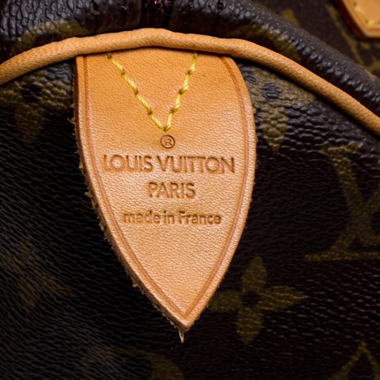 Pre Owned Louis Vuitton Monogram Canvas Speedy 30