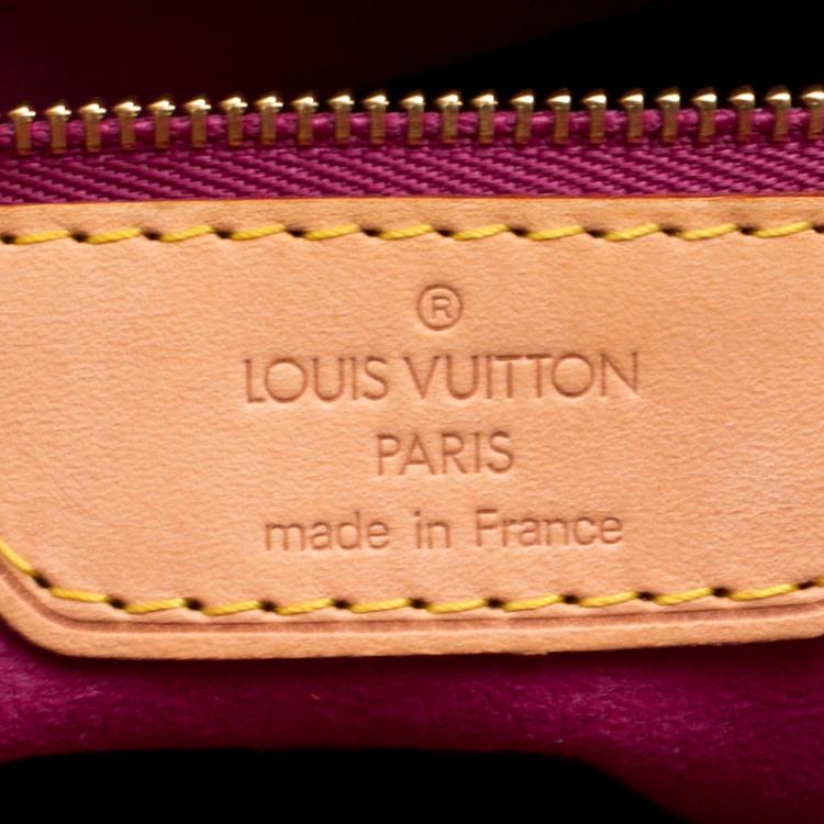 Pre Owned Louis Vuitton White Multicolor Monogram Canvas Limited Edition Fringe Bucket Bag