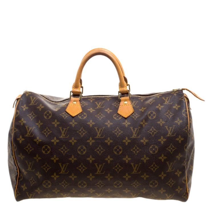 مملوكة مسبقًا Louis Vuitton Monogram Canvas Speedy 40 
