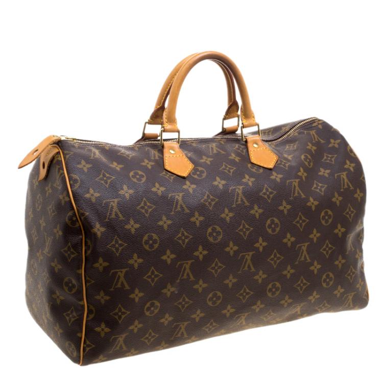مملوكة مسبقًا Louis Vuitton Monogram Canvas Speedy 40 