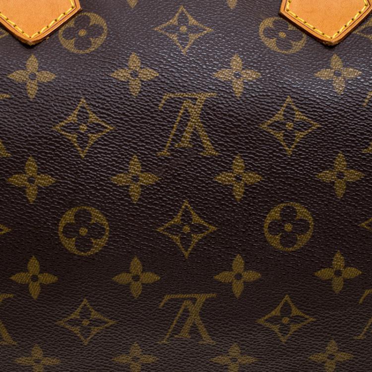 مملوكة مسبقًا Louis Vuitton Monogram Canvas Speedy 40 