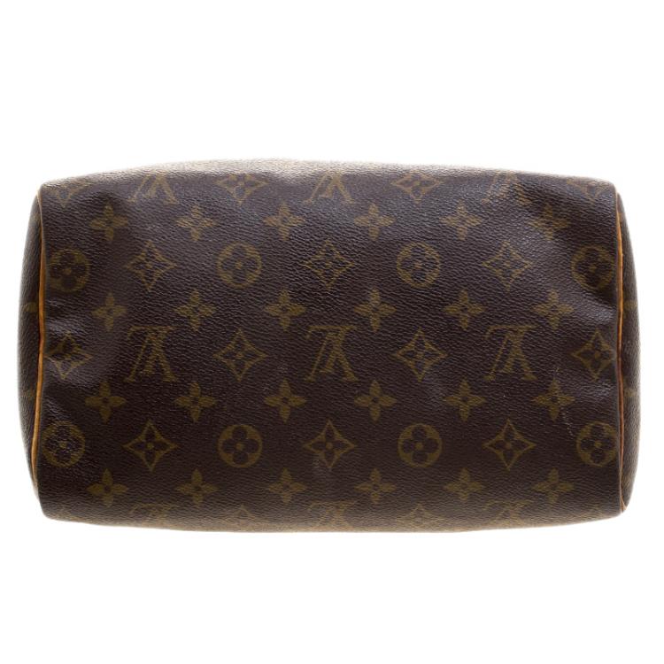 Pre Owned Louis Vuitton Monogram Canvas Speedy 25