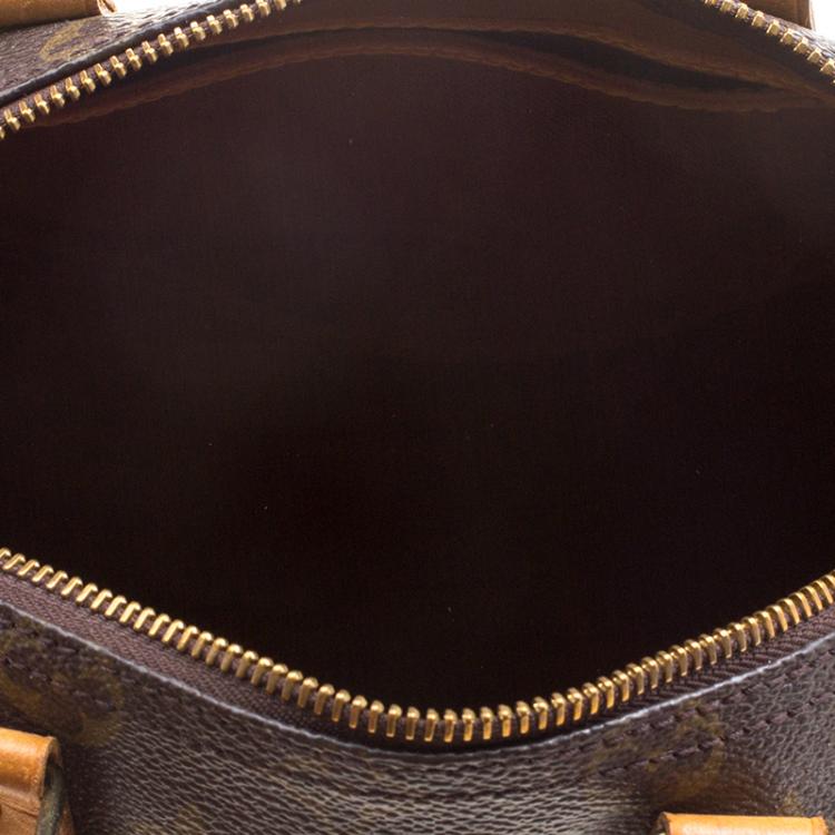 Pre Owned Louis Vuitton Monogram Canvas Speedy 25