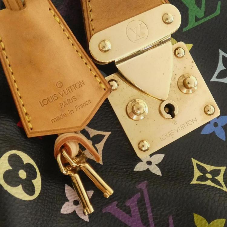 Pre Owned Louis Vuitton Multicolor Keepall 45Cm Boston Bag