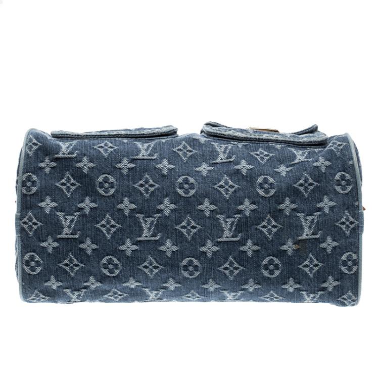 مملوكة مسبقًا Louis Vuitton Blue Monogram Denim Neo Speedy Bag
