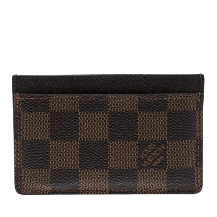 Louis Vuitton Damier Canvas Bifold Card Holder Louis Vuitton | The Luxury  Closet