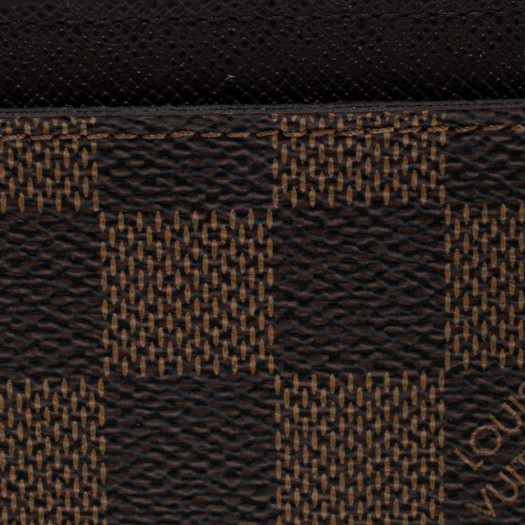 مملوكة مسبقًا Louis Vuitton Damier Ebene Canvas Card Holder