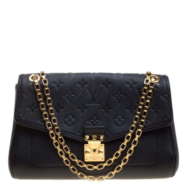 Louis Vuitton Black Monogram Empreinte Leather St Germain PM Bag Louis  Vuitton | The Luxury Closet
