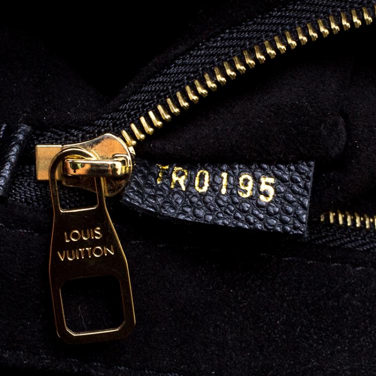 Louis Vuitton Black Monogram Empreinte Leather Germain PM Bag Louis Vuitton | TLC