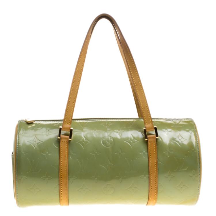 Louis Vuitton, Bags, Auth Lv Mint Green Vernis Monogram Bedford Bag
