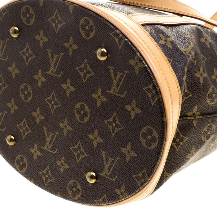 Pre Owned Louis Vuitton Monogram Canvas Bucket GM Bag
