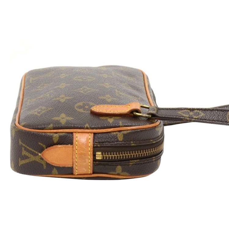 Louis Vuitton Pochette Marly Bandouliere Crossbody Bag in Monogram Canvas