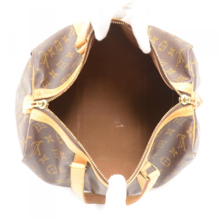 Pre Owned Louis Vuitton Monogram Canvas Sac Souple 35 Bag
