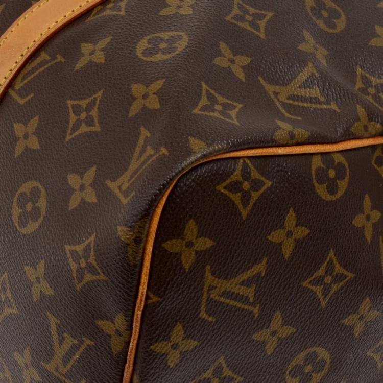 Pre Owned Louis Vuitton Monogram Canvas Sac Souple 35 Bag