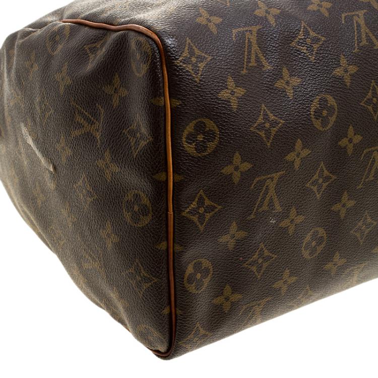 Pre Owned Louis Vuitton Monogram Canvas Speedy 35