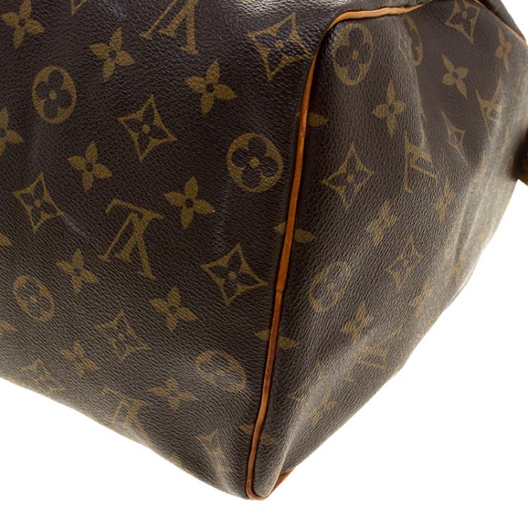 Pre Owned Louis Vuitton Monogram Canvas Speedy 35
