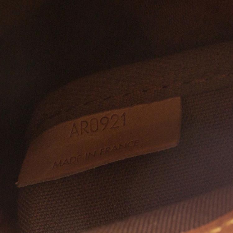Pre Owned Louis Vuitton Monogram Canvas Saumur Messenger 35 Bag