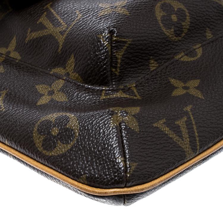 Pre Owned Louis Vuitton Monogram Canvas Partition Wristlet