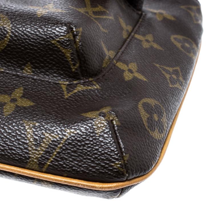 Pre Owned Louis Vuitton Monogram Canvas Partition Wristlet