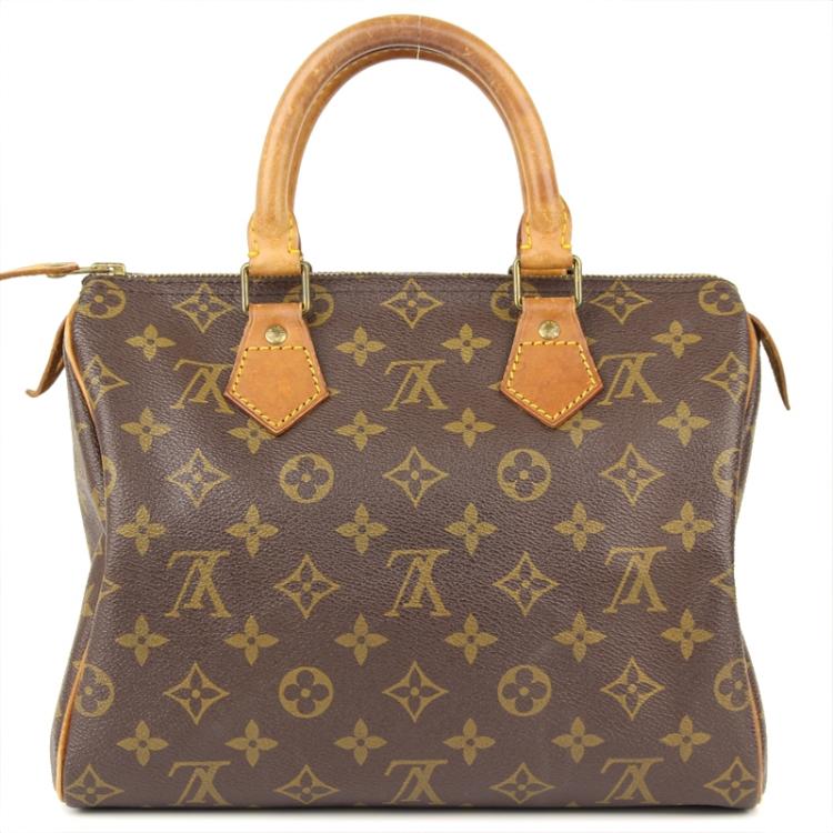 Pre Owned Louis Vuitton Monogram Canvas Speedy 25 Bag