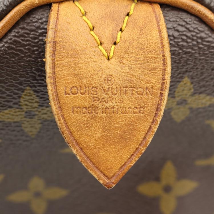 Pre Owned Louis Vuitton Monogram Canvas Speedy 25 Bag