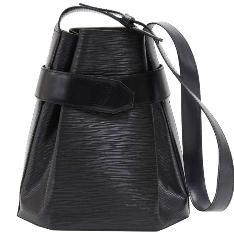 Louis Vuitton - Sac d'Epaule PM Epi Leather Noir