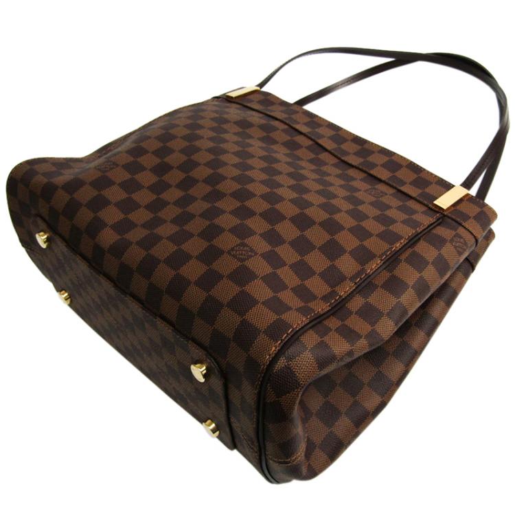 Louis Vuitton Damier Ebene Canvas Marylebone GM Bag For Sale at
